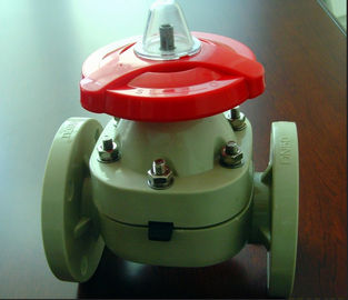 Válvula de diafragma plástica del metal de alta presión PTFE/EPDM, neumáticamente controlado