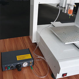 Máquina de dispensación del pegamento automático de escritorio/máquina de dispensación de la capa