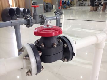 Válvula de diafragma industrial del PVC del solenoide miniatura con el arrabio/el compresor de nylon