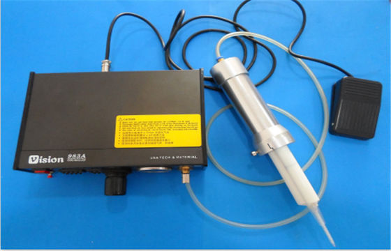Dispensador semiautomático del pegamento del macihne del dispenisng de la etiqueta engomada de la resina 982