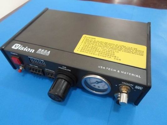 fácil actúe el dispensador semi automático exacto de dispensación del pegamento del macihne del dispenisng de la resina 982