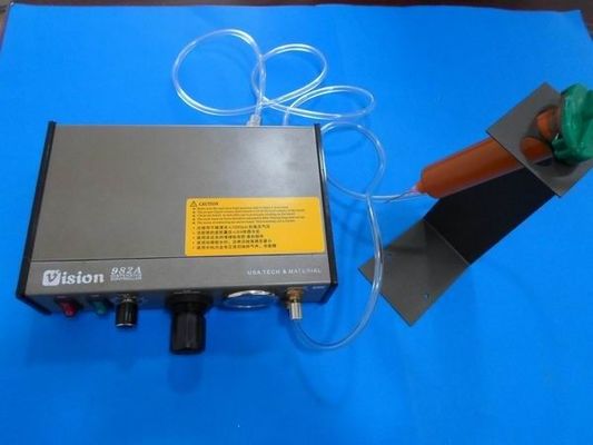 fácil actúe el dispensador semi automático exacto de dispensación del pegamento del macihne del dispenisng de la resina 982