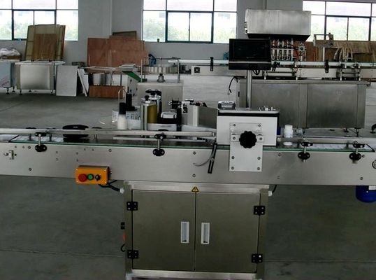 1 máquina de etiquetado automática lateral máquina plástica del dispensador de la etiqueta engomada de Botlle