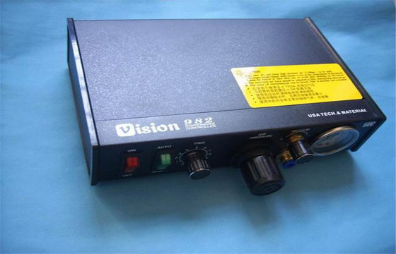 Máquina de dispensación adhesiva líquida robótica manual de la exactitud contra 982
