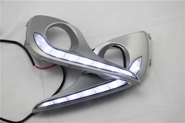 Luces corrientes diurnas del montañés DRL LED de Toyota, luz del drl del microprocesador de Taiwán LED en coche
