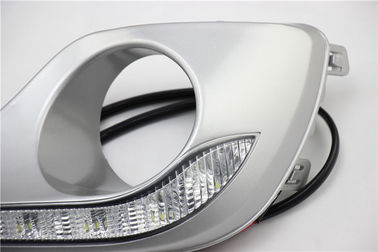 Luces corrientes diurnas del montañés DRL LED de Toyota, luz del drl del microprocesador de Taiwán LED en coche