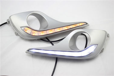 Luces corrientes diurnas del montañés DRL LED de Toyota, luz del drl del microprocesador de Taiwán LED en coche