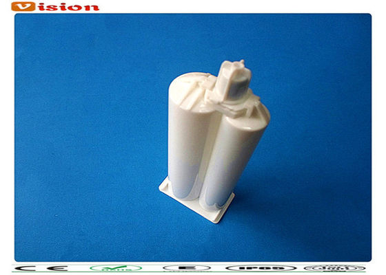 50ml se doblan cartucho, cartucho de dos componentes, cartucho plástico de epoxy