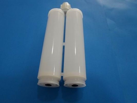 Cartucho dual del epóxido del cartucho del pegamento de la alta precisión de la jeringuilla del barril del AB del cartucho plástico del pegamento