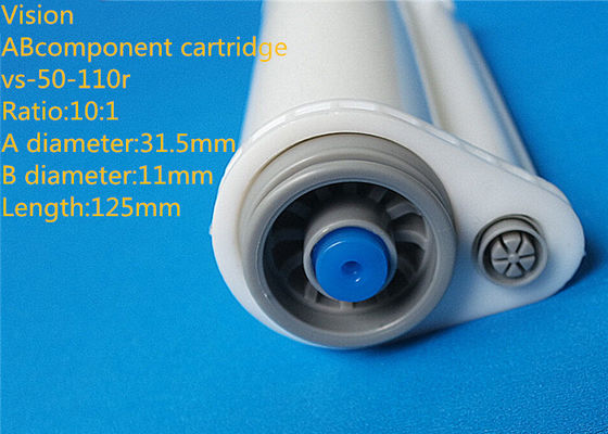 pegamento de dispensación del cartucho dual de epoxy componente del pegamento del 10:1 dos de vs-50-110r