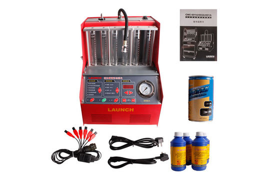 Limpiador y probador autos del inyector del LANZAMIENTO CNC-602A CNC602A de las herramientas de mantenimiento 110V