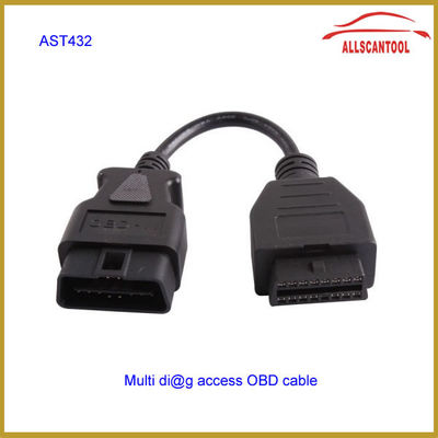 Herramienta de diagnóstico J2534 2013.02V del coche Multi-Diag del acceso OBDII Paso-Por el analizador de diagnóstico auto