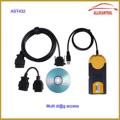 Herramienta de diagnóstico J2534 2013.02V del coche Multi-Diag del acceso OBDII Paso-Por el analizador de diagnóstico auto