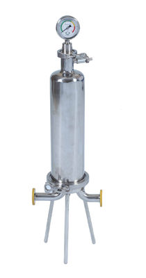 cárter del filtro de 20 SS de la pulgada, solo cárter del filtro del cartucho de la filtración líquida