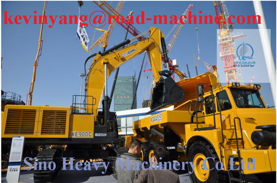 Excavador hidráulico grande de la correa eslabonada de XCMG, capacidad 4.5m3, peso 88000kgs del cubo de la operación