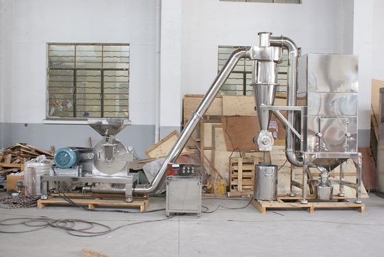 Ciclón que separa la fresadora automática del pulso con el sistema de recogida del polvo