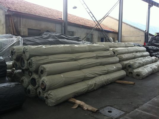 Polipropileno partido de alta resistencia de la tela del filtro del geotextil de la película 400GSM
