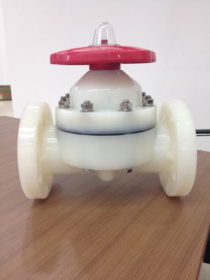 PP/válvula de diafragma eléctricos del PVC de FRPP para sanitario, válvula de seguridad del diafragma