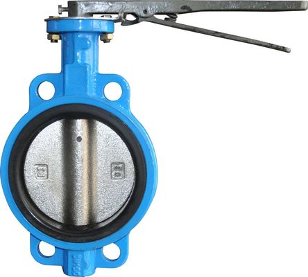 Válvulas de mariposa asentadas metal del arrabio con el actuador neumático D373H-10K