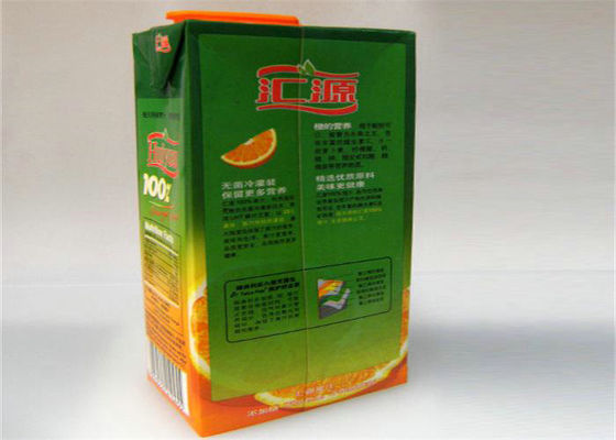 Empaquetadora de la bebida de alta velocidad, máquina de rellenar del ladrillo del jugo aséptico del cartón