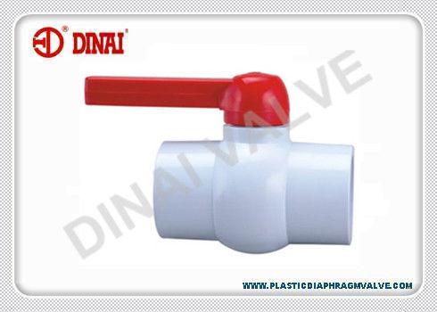 El PVC conveniente roscó la vávula de bola NPT/BSPT el 1/2” - 4" estándar del ANSI/de JIS/del estruendo